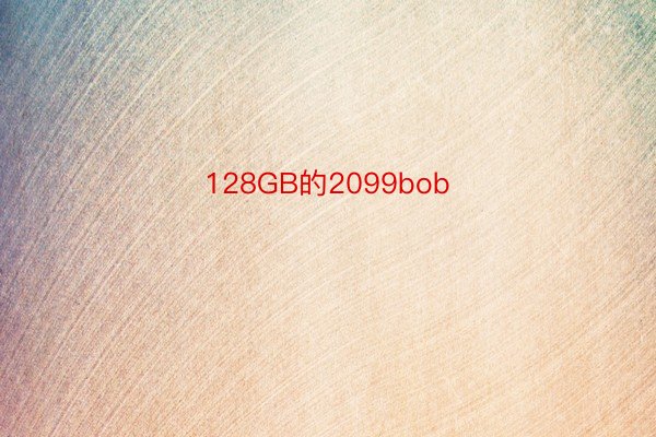 128GB的2099bob